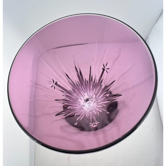 WATERFORD Winter Wonders Crystal Champaign Flute Glass MIDNIGHT FROST LILAC New - Picture 5 of 9